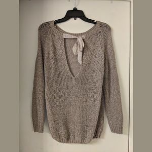 Bow Back Sweater